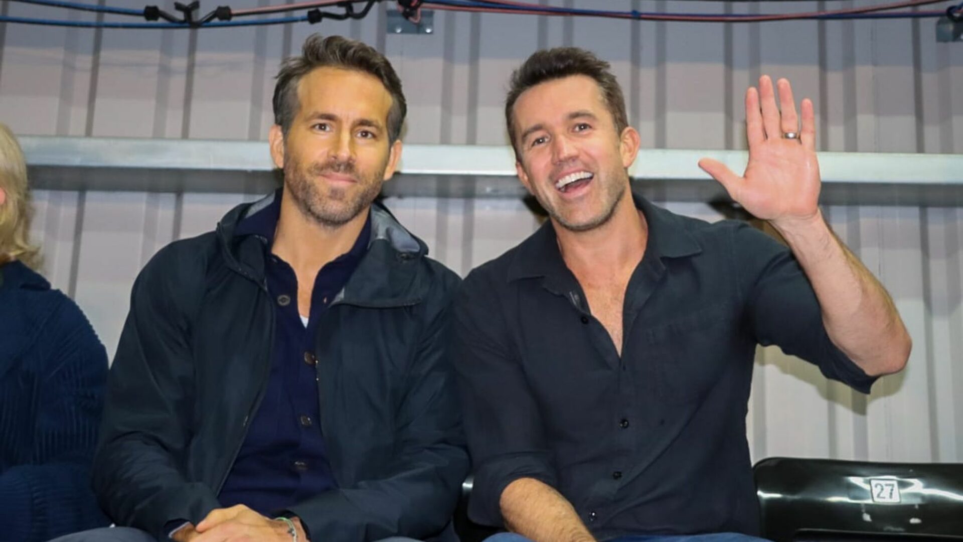 Ryan Reynolds And Rob Mcelhenney Watch Wrexham Play For First Time 