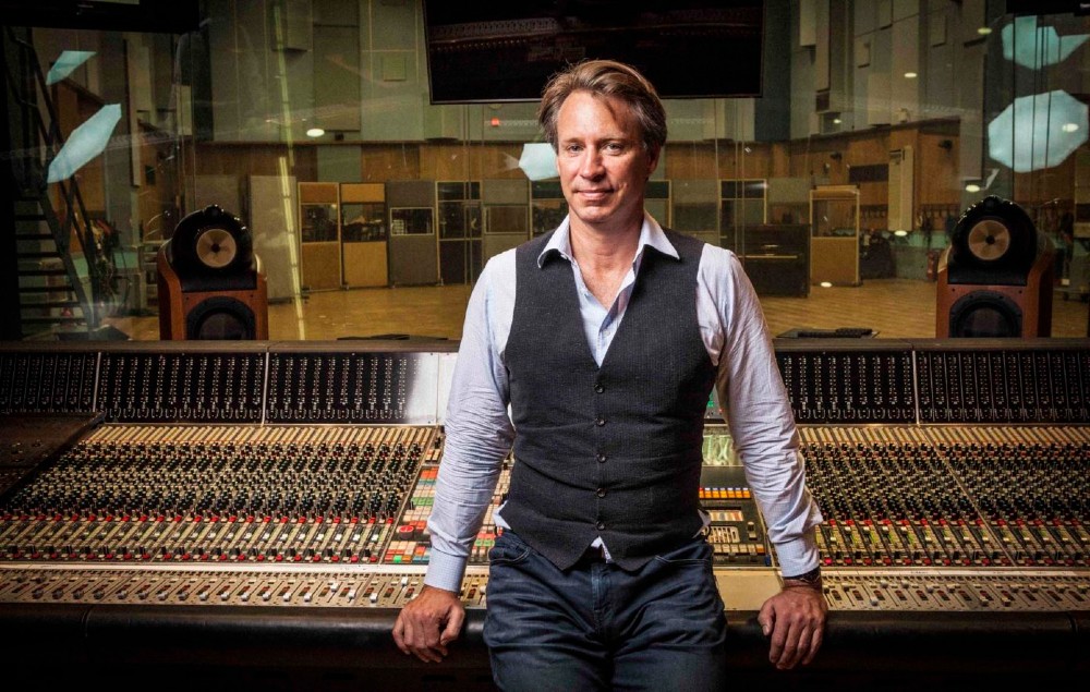 Giles Martin at Abbey Road's studios