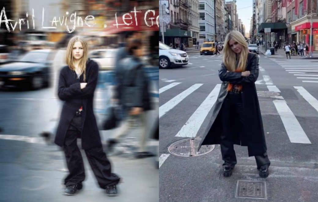 Avril Lavigne Recreates Let Go Album Cover For 20th Anniversary