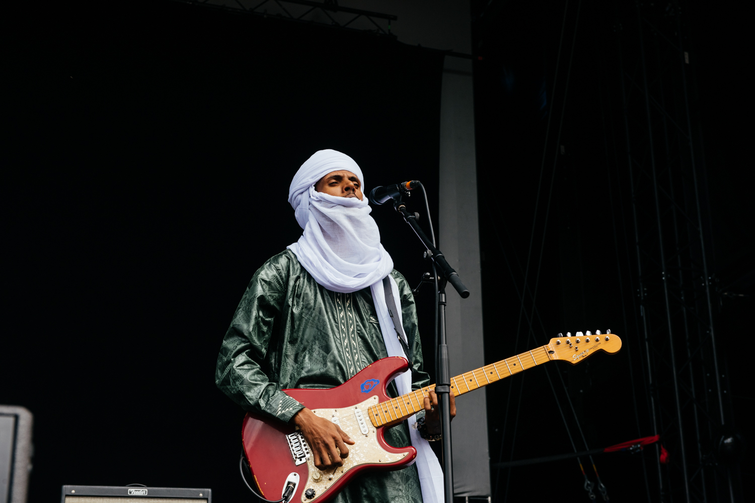 Mdou Moctar on Green Man 2022's Mountain Stage