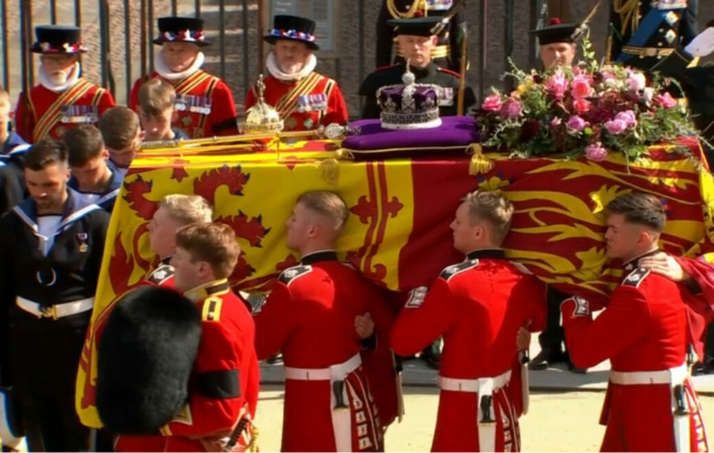 The Queen's state funeral begins with emotional Westminster Abbey service