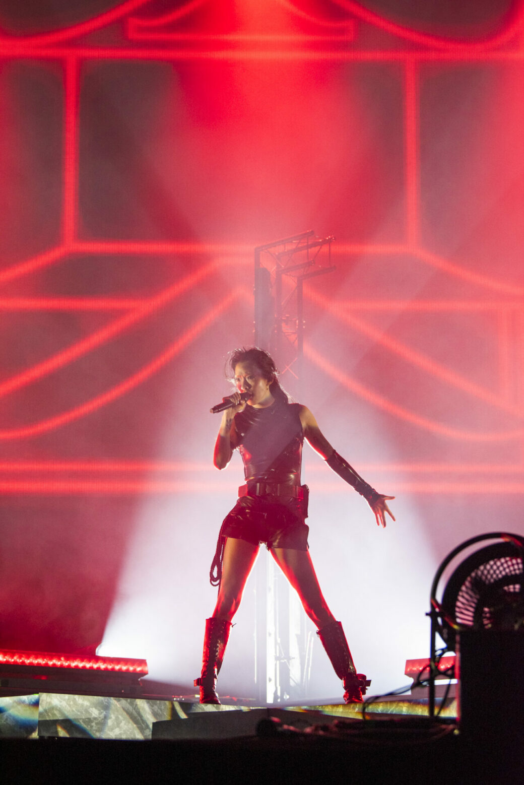 Check out photos of Rina Sawayama's storming Glastonbury set