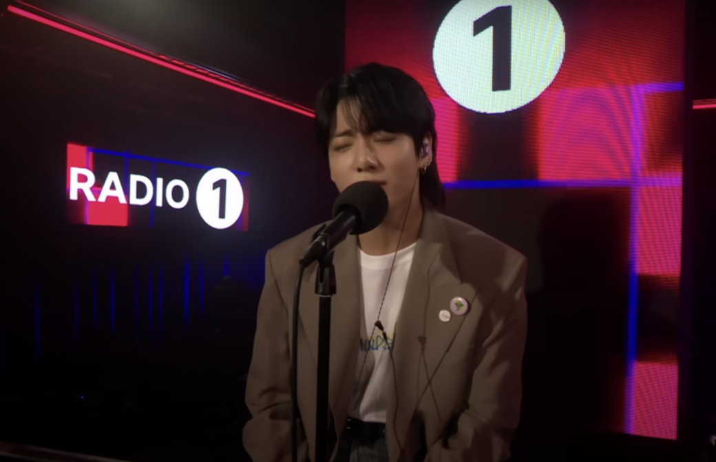 BTS’ Jung Kook covers Oasis’ ‘Let There Be Love’ for Radio 1 Live Lounge