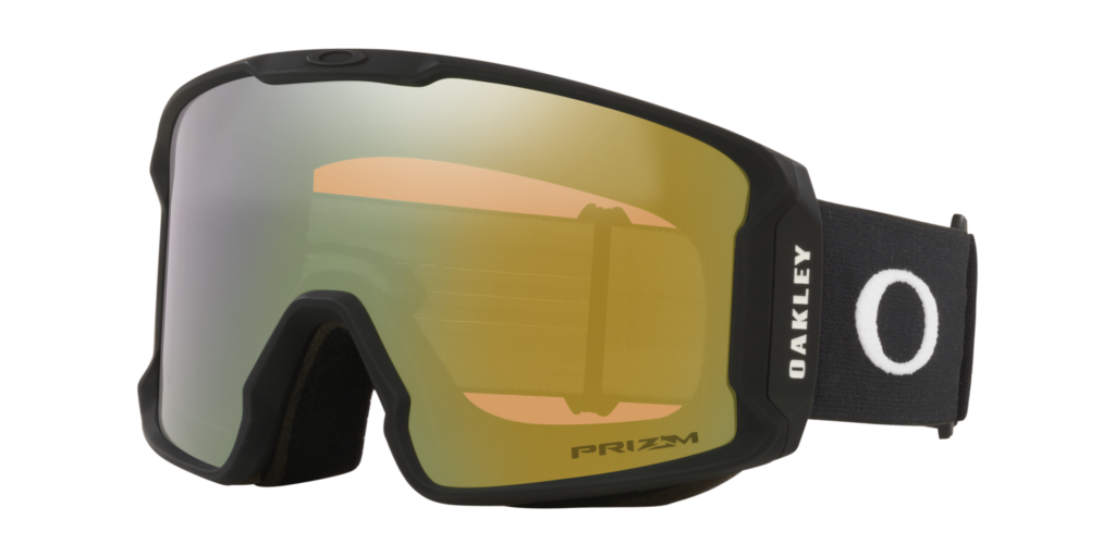 Oakley snow goggles with multicolour lens